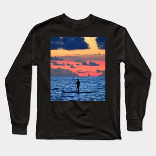 Challenging the sea Long Sleeve T-Shirt